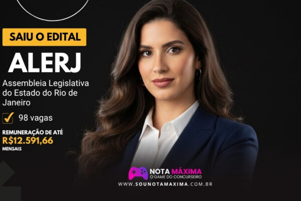 Concurso ALERJ 2025: Edital Publicado com 98 Vagas e Salários de até R$ 12,5 Mil